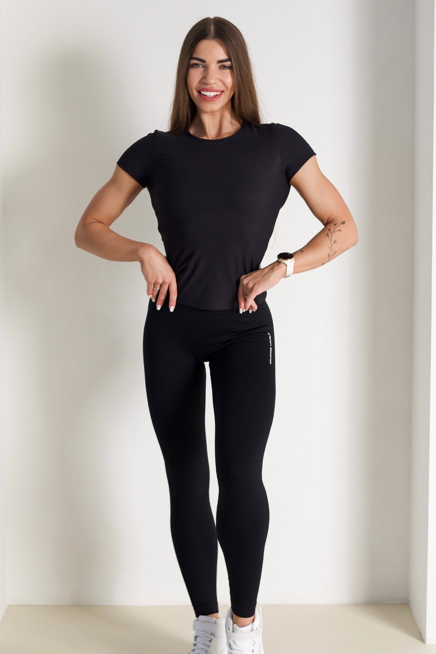 Sculpt Seamless Black sportinės tamprės