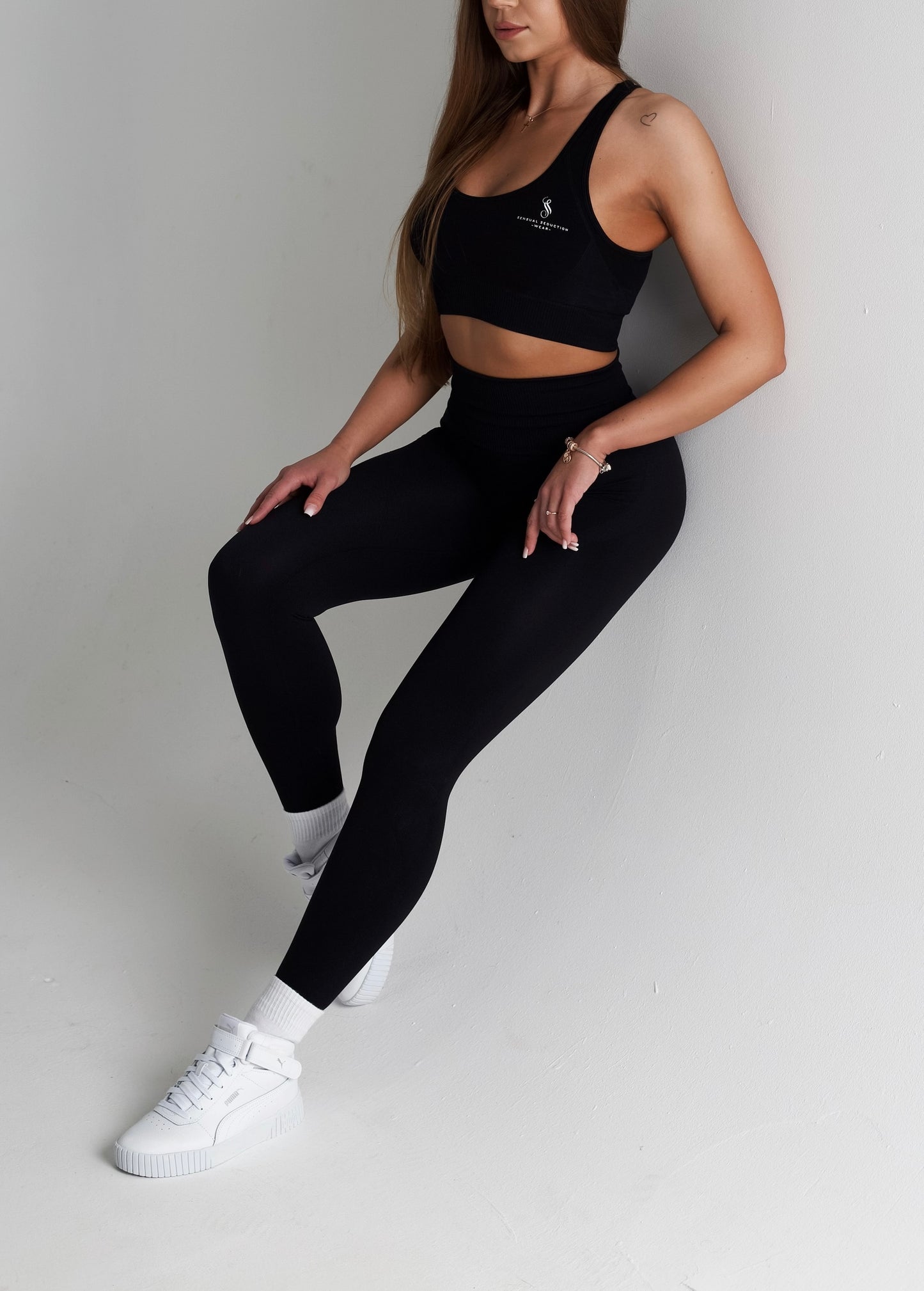 Sportinė liemenėlė LUXE Black