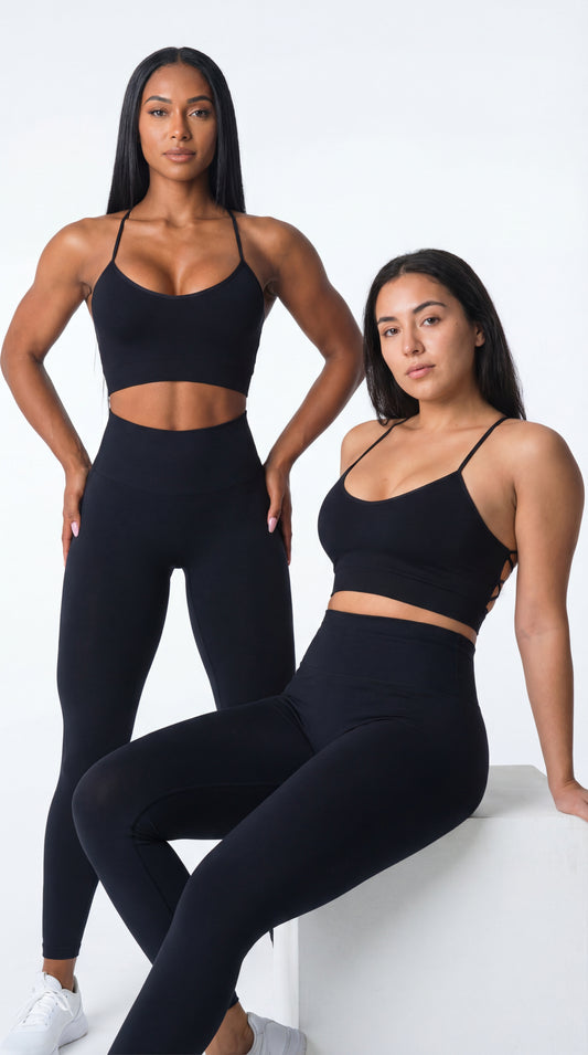 Nica Black sportinis viršus