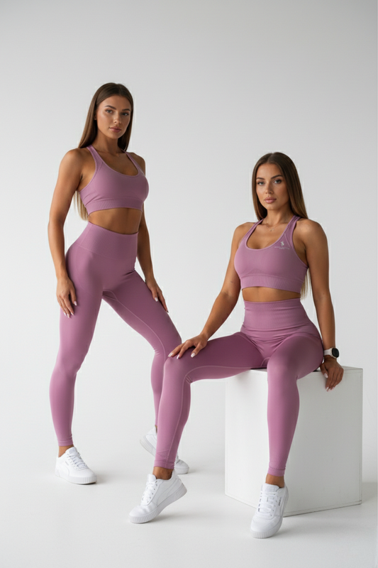 Luxe Nude Pink sportinis viršus