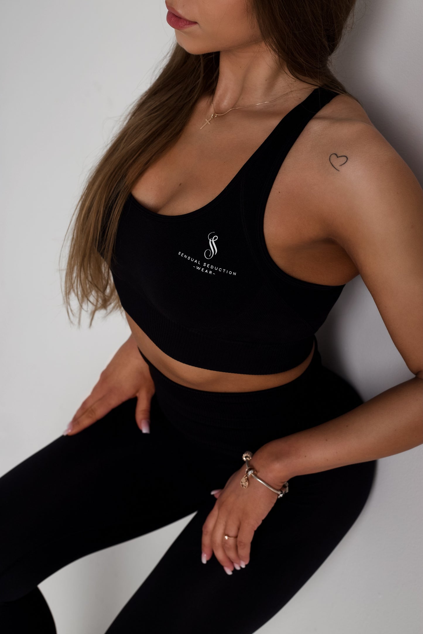 Sportinė liemenėlė LUXE Black